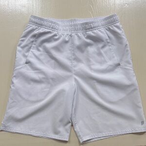 Prince Kids White Tennis Shorts